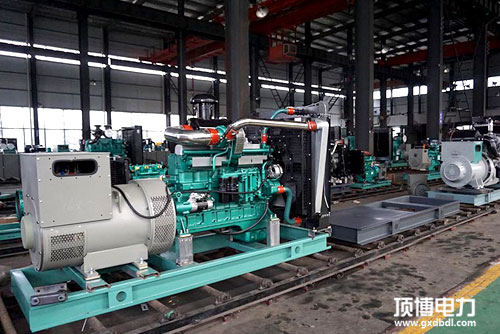 广西建工集团第五建筑工程公司与我公司成功签订320KW柴油发电机组