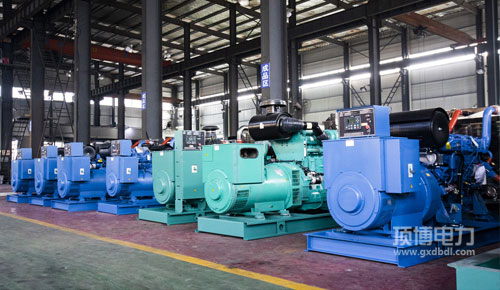 中国水电基础局有限公司购买450KW上柴柴油发电机组