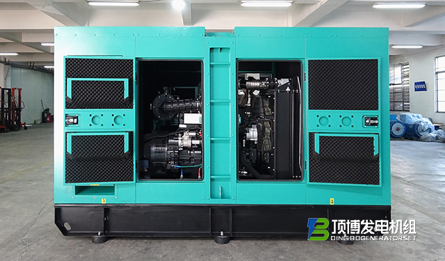 180KW上柴静音箱发电机组1